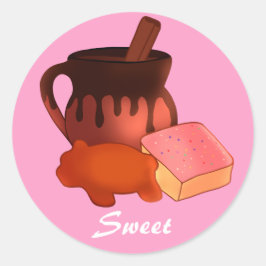 Mexican Panaderia Pan Dulce Runder Aufkleber