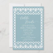 Mexican Papel Picado Cielito Lindo Baby Dusche Einladung (Vorderseite)