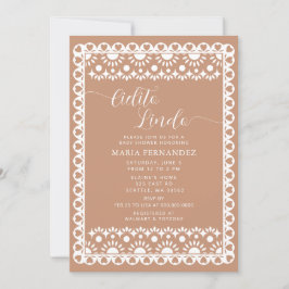 Mexican Papel Picado Cielito Lindo Baby Dusche Einladung