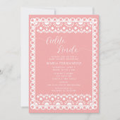 Mexican Papel Picado Cielito Lindo Baby Dusche Einladung (Vorderseite)