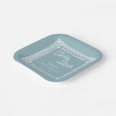 Mexican Papel Picado Cielito Lindo Baby Dusche Pappteller (Gewinkelt)