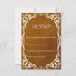 Mexican Papel Picado Wedding RSVP Card