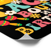 Mexican Party Cinco De Mayo Let's Taco Bout My Bir Poster (Ecke)