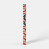 Mexican Pattern in Beige and Red Samsung Galaxy Hülle (Rechte Seite)