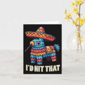 Mexican Pinata Id hat diesen Funny Cinco De Mayo P Karte (Gelbe Blume)