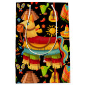 Mexican Pinata Mittlere Geschenktüte (Vorderseite)