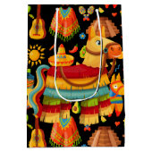Mexican Pinata Mittlere Geschenktüte (Rückseite)