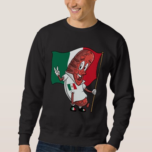 Mexican Pork Roasting Sausage Sweatshirt (Vorderseite)