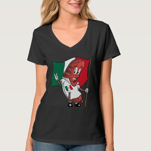 Mexican Pork Roasting Sausage T-Shirt (Vorderseite)