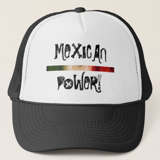 MEXICAN POWER HAT TRUCKERKAPPE (Vorderseite)