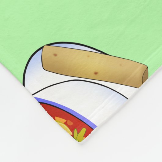 Mexican Pozole Rojo De Pollo Fleecedecke (Ecke)