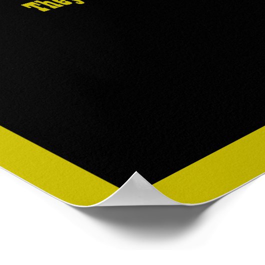 Mexican Proverb Poster (Ecke)