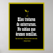 Mexican Proverb Poster (Vorne)