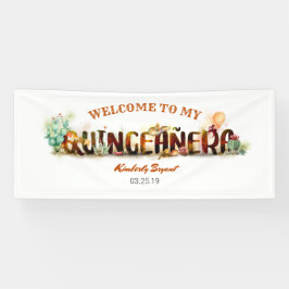 Mexican Quinceanera 15. Geburtstag Banner