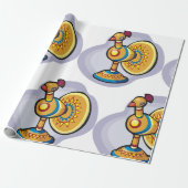 Mexican Rooster Toy Geschenkpapier (Ungerollt)