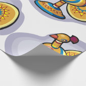 Mexican Rooster Toy Geschenkpapier