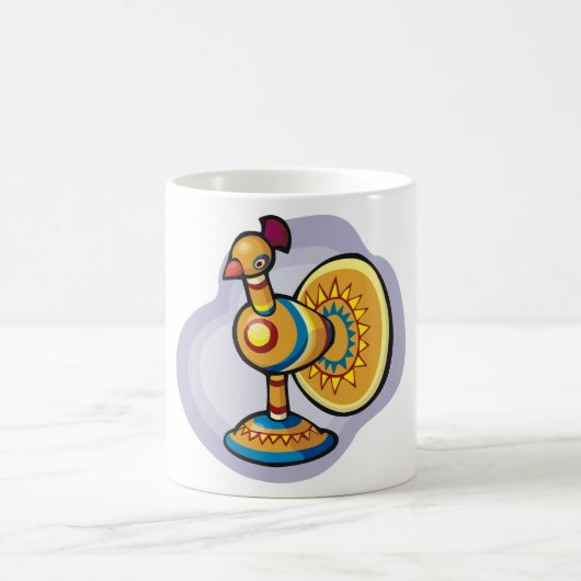 Mexican Rooster Toy Kaffeetasse (Mittel)
