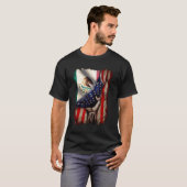 Mexican Roots American Mexican Flag Mexico Is Call T-Shirt (Vorne ganz)