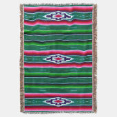 Mexican Sarape Pattern Decke (Vorderseite Vertikal)