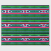 Mexican Sarape Pattern Geschenkpapier (Flach)