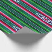 Mexican Sarape Pattern Geschenkpapier (Ecke)