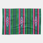 Mexican Sarape Pattern Geschirrtuch (Horizontal)