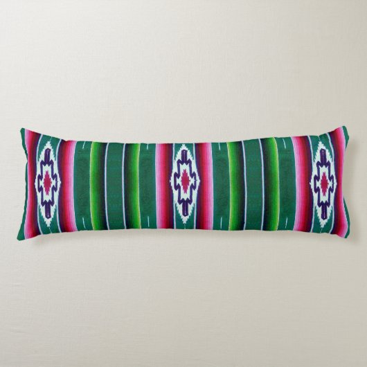 Mexican Sarape Pattern Seitenschläferkissen (Vorderseite)