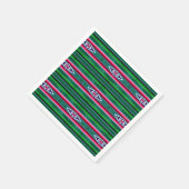 Mexican Sarape Pattern Serviette (Ecke)