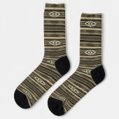 Mexican Sarape Pattern Socken (Linkes Detail)