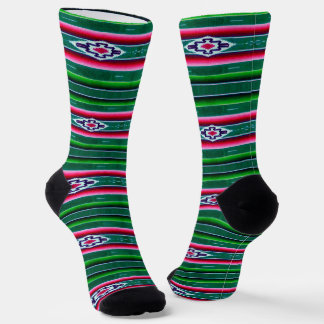 Mexican Sarape Pattern Socken