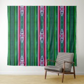 Mexican Sarape Pattern Wandteppich (Beispiel (Horizontal))