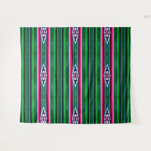 Mexican Sarape Pattern Wandteppich (Vorderseite (Horizontal))