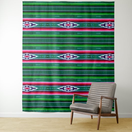 Mexican Sarape Pattern Wandteppich (Beispiel)