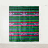 Mexican Sarape Pattern Wandteppich (Vorderseite)