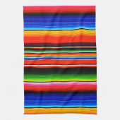 Mexican Serape Fiesta Southwestern Design Geschirrtuch (Vertikal)