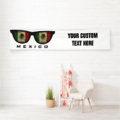 Mexican Shades, benutzerdefinierte Text- und Farbb Banner (Insitu)