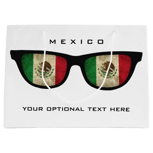 Mexican Shades Sondertext & Farbe Geschenktüte (Vorderseite)
