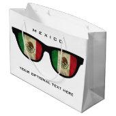 Mexican Shades Sondertext & Farbe Geschenktüte (Rückseite Schrägansicht)