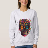 Mexican Skull Sweatshirt (Vorderseite)