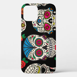 Mexican Skulls & Rose: Vintages Design Case-Mate iPhone Hülle