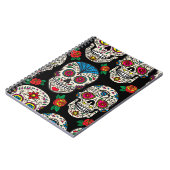 Mexican Skulls & Rose: Vintages Design Notizblock (Linke Seite)