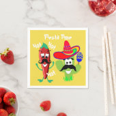 Mexican Sombrero Cactus Chili Pepper Fiesta Party Serviette (Beispiel)