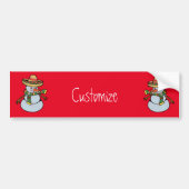 Mexican Sombrero Santa Thunder_Cove Autoaufkleber (Vorne)