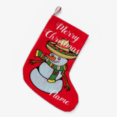 Mexican Sombrero Santa Thunder_Cove Kleiner Weihnachtsstrumpf (Vorderansicht (hängend))