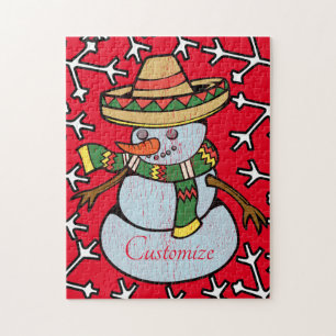 Mexican Sombrero Santa Thunder_Cove Puzzle