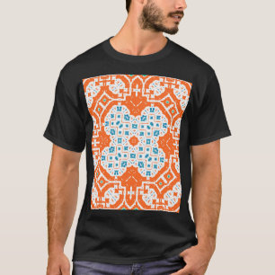 Mexican Talavera: Antike Keramik Nahtlos T-Shirt