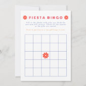 Mexican Talavera Floral Fiesta Brautparty Einladung (Rückseite)