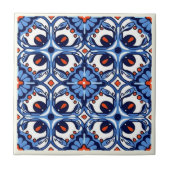 Mexican Talavera Keramik Tile Collection Fliese (Vorderseite)