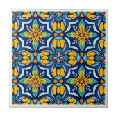 Mexican Talavera Keramik Tile Collection Fliese (Vorderseite)