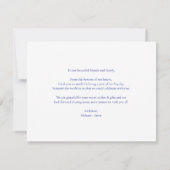 Mexican Talavera Spanish Wedding Danke (Rückseite)